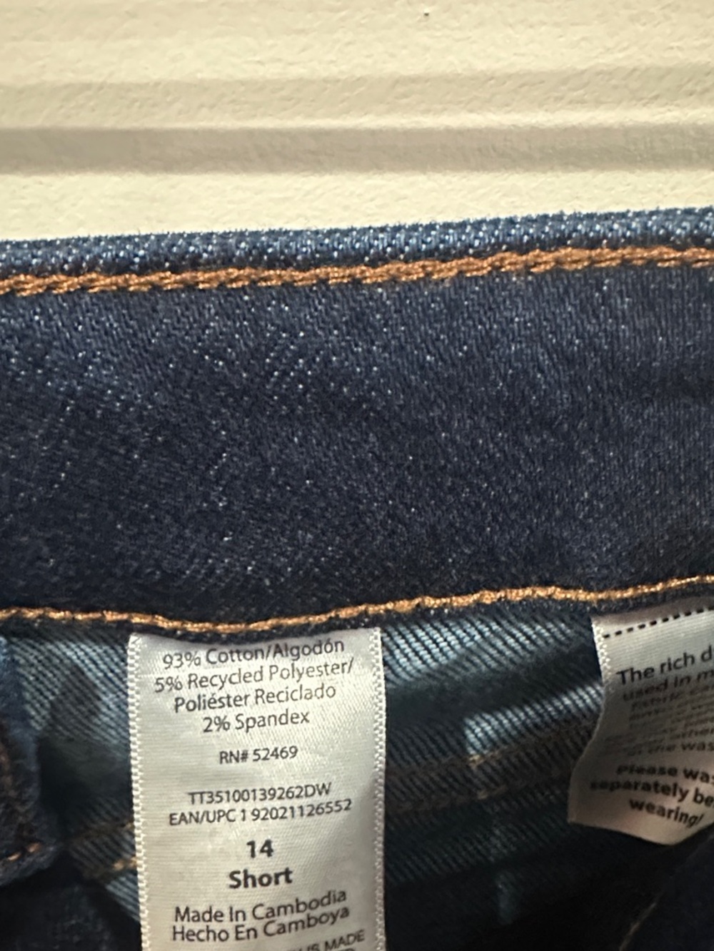 Women’s Mid Rise Straight Leg Jeans Size 14 - Picture 10 of 11